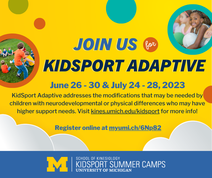 Kidsport Adaptive Summer Camps